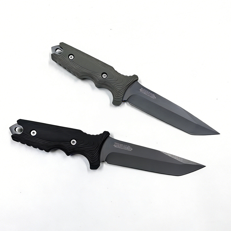 Edc Concealed Carry Knife - 8071 High Quality Stainless Steel Straight