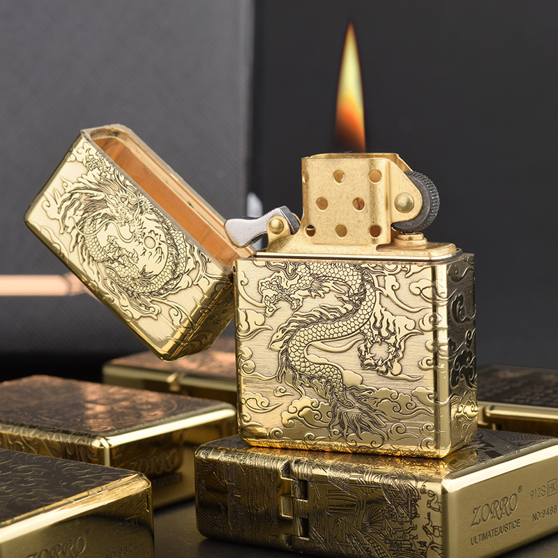 ZORRO 912 912S Retro High End  - đánh giá và giá Lighter Insert Zippo