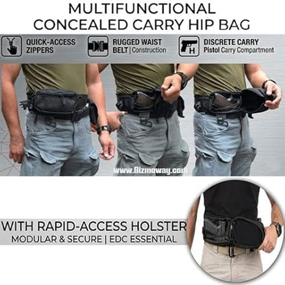Tactical Pistol Bag Gun Bag Co - đánh giá và giá Edc Concealed Carry