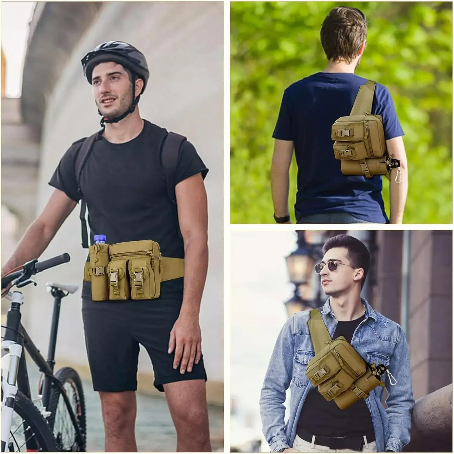 Tactical Fanny Pack for Men Co - đánh giá và giá Edc Carry Bag For Men