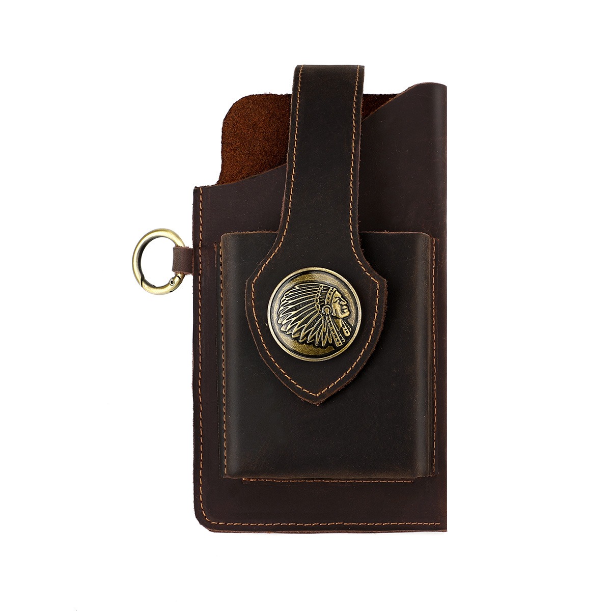 Men Leather Belt Loop Phone Po - đánh giá và giá Edc Carry Bag For Men