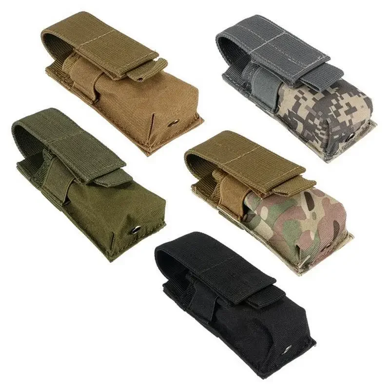 Tactical Molle Flashlight Pouc - đánh giá và giá Edc Concealed Carry Knife