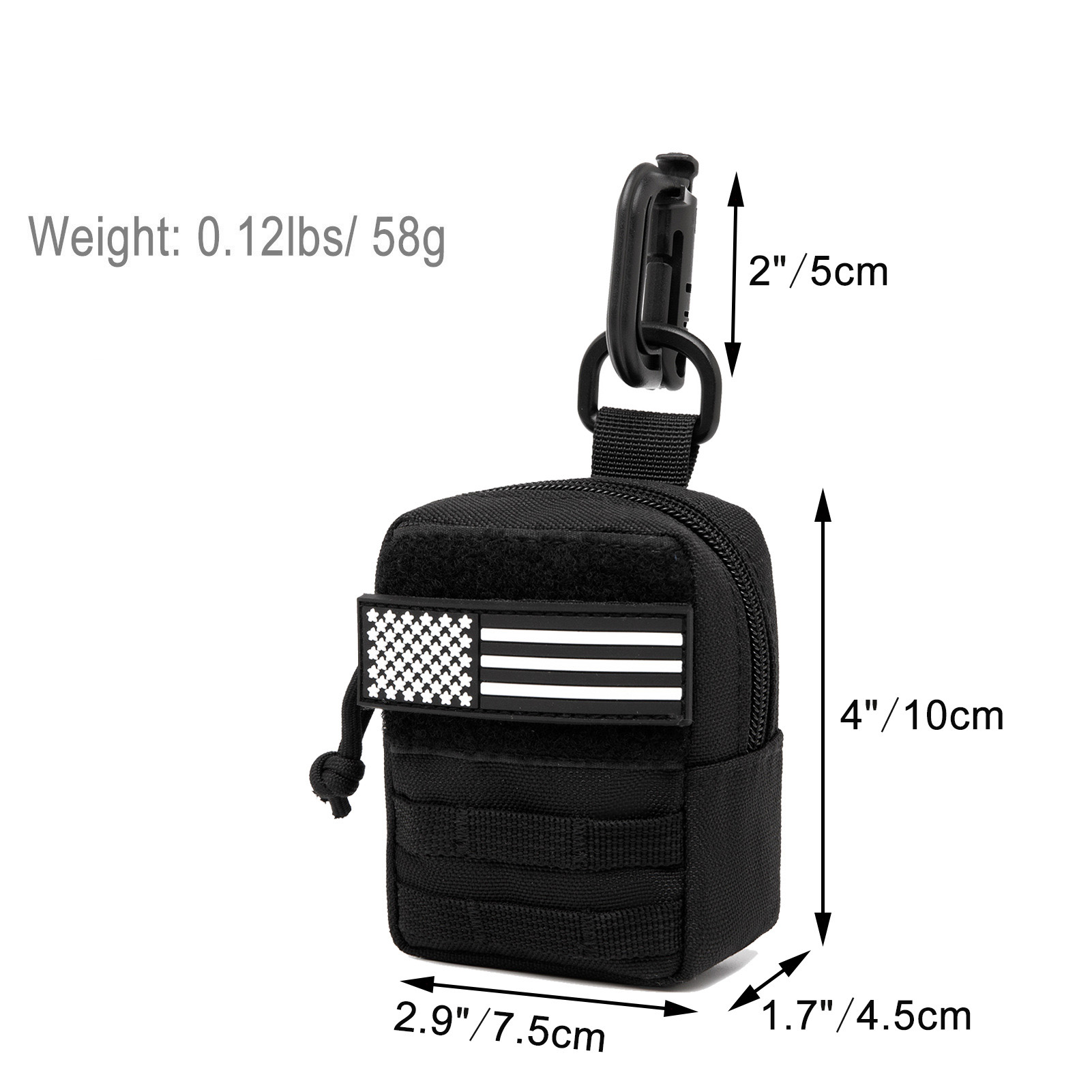 New Tactical Mini MOLLE Pouch  - đánh giá và giá Edc Everyday Carry Bag