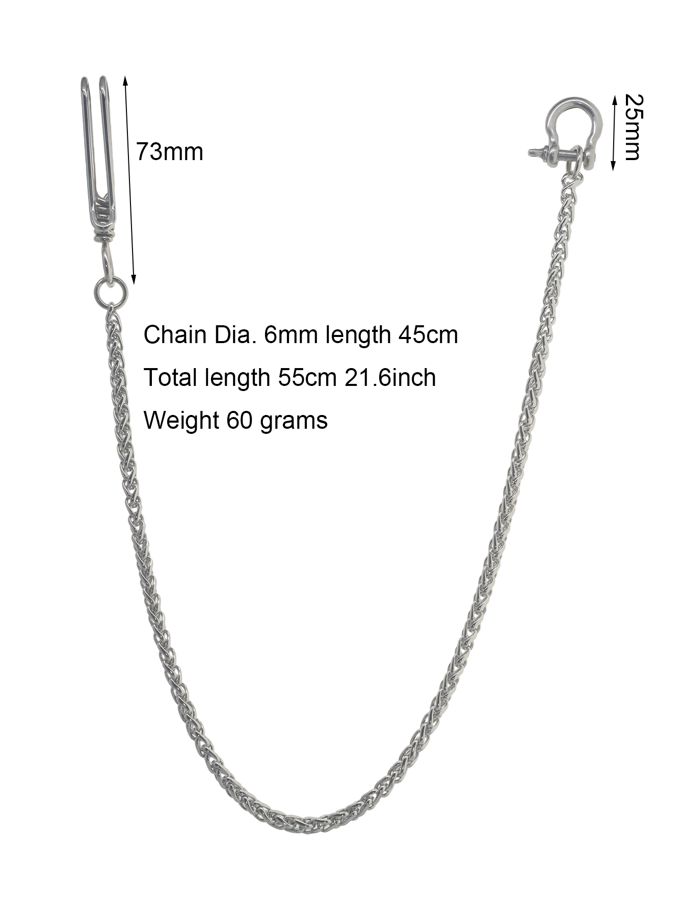 21 ins chunky Hip pop  stainle - đánh giá và giá Edc Concealed Carry