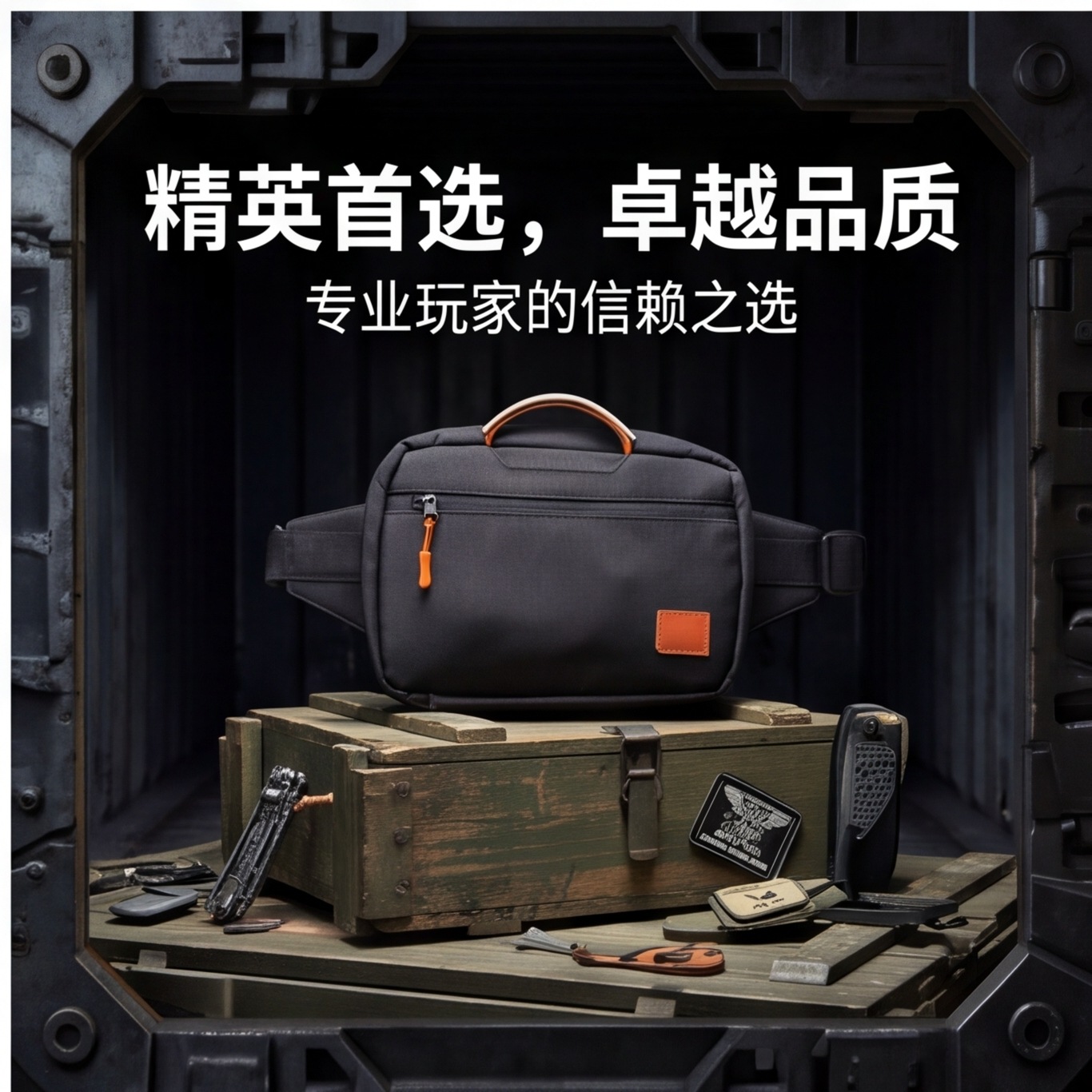 Tactical Magnetic Waist Pack Q - đánh giá và giá Edc Carry Bag For Men