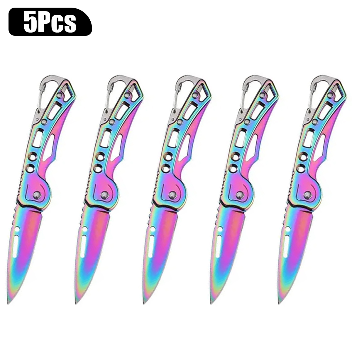 5-Piece Colorful Edc Pocket Kn - đánh giá và giá Edc Carry Pocket Knife
