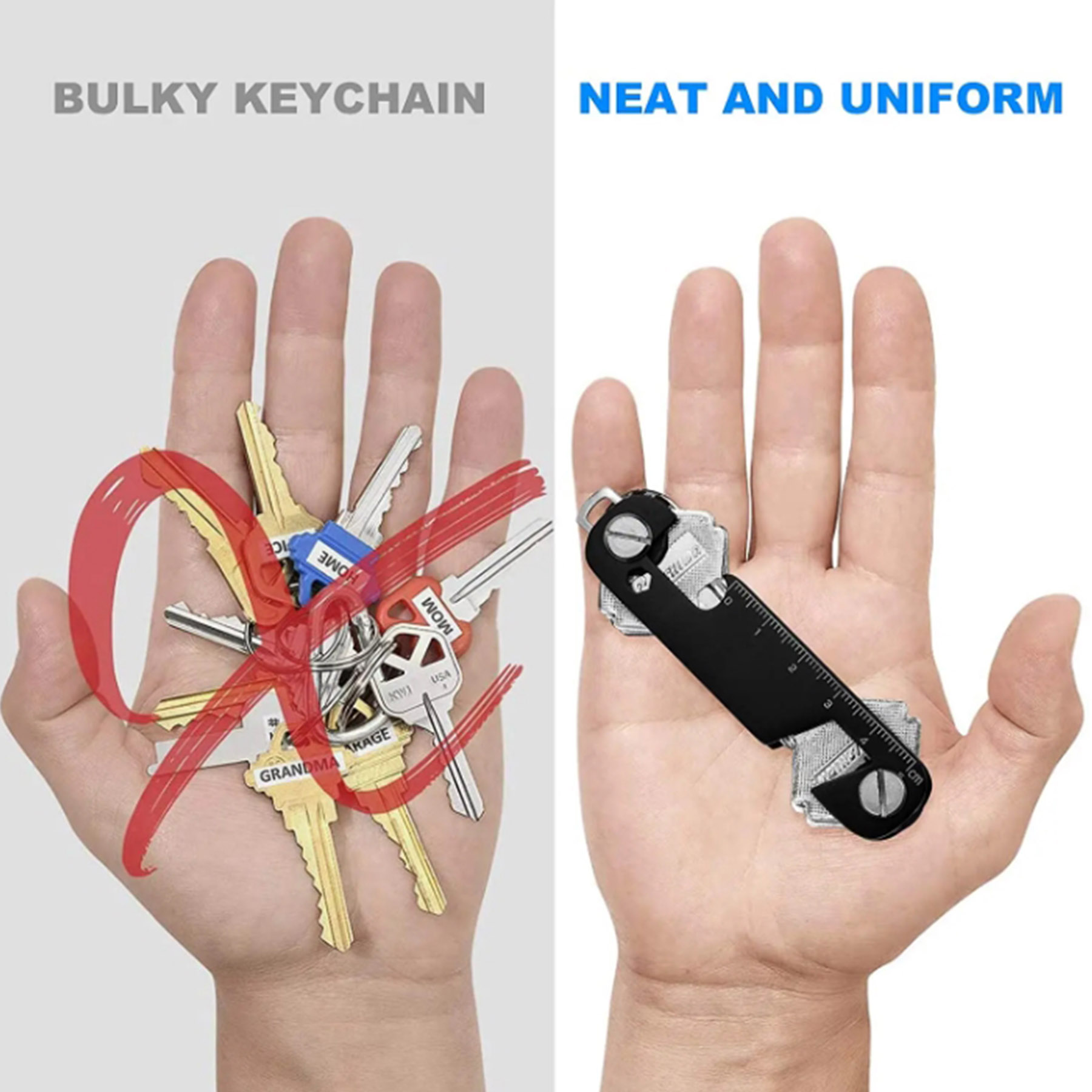 Ey Holder for Keychain - Compa - đánh giá và giá Edc Concealed Carry