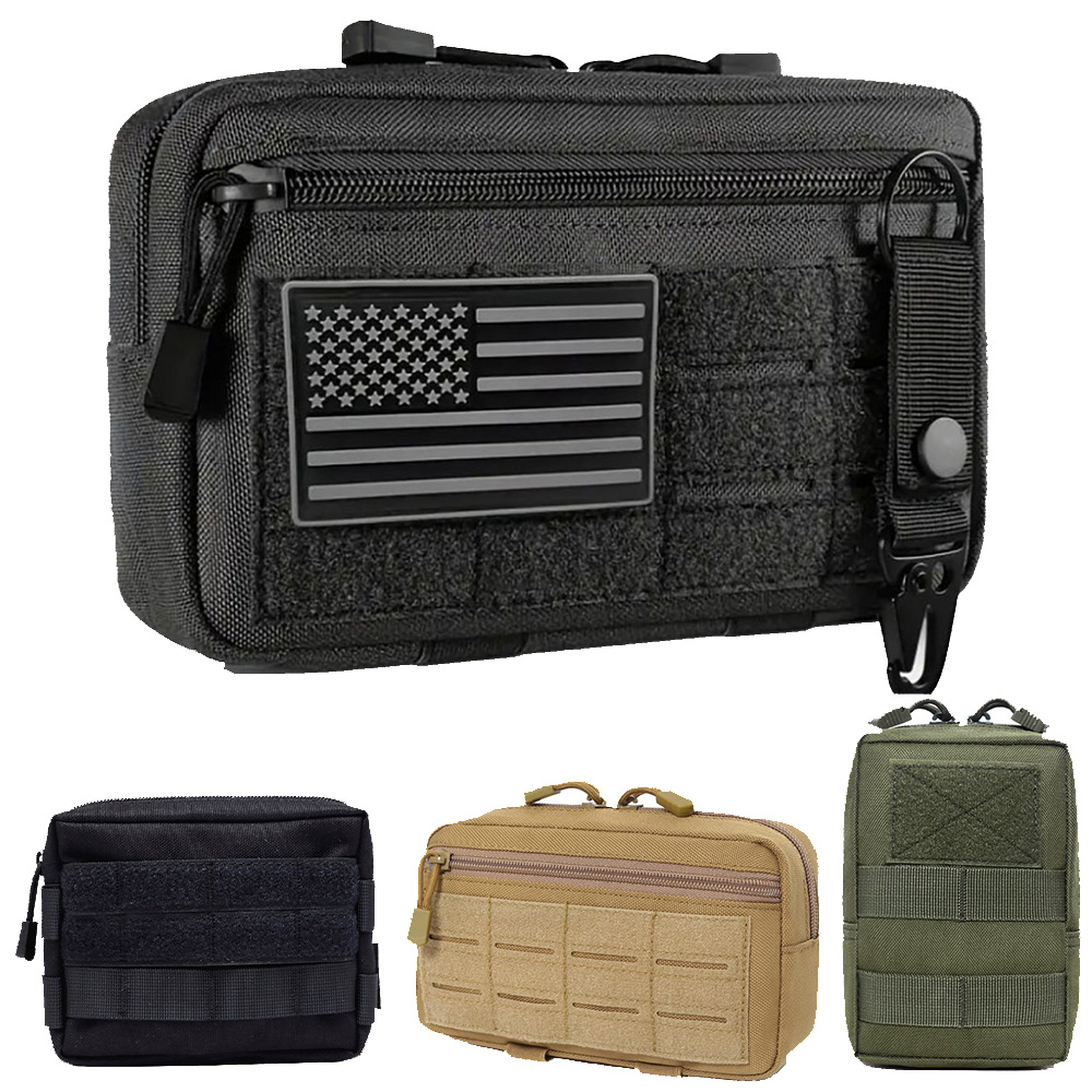 MOLLE Tactical EDC Waist Pouch - đánh giá và giá Edc Carry Accessories